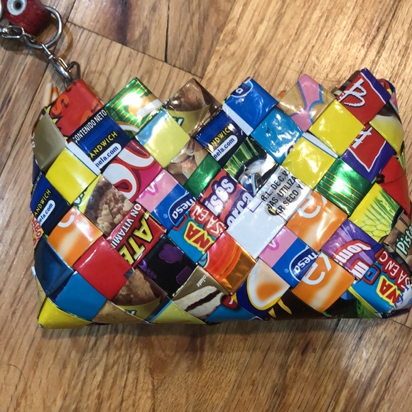 Candy Wrapper wristlet - Picture 2 of 11